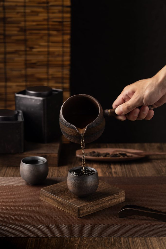 茶業熟成普洱｜茶餅拍攝3